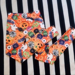 Halloween spooky fun festive leggings
